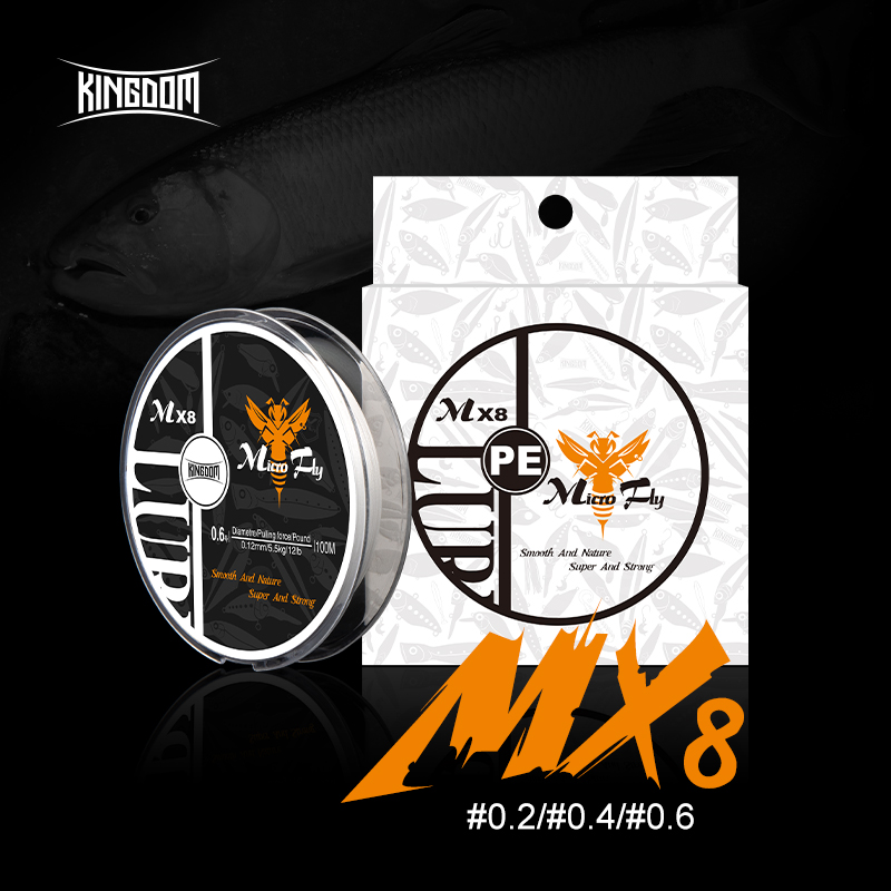 Kingdom Micro Fly THINNER-seda - Ice Fishing Line reseña y precio