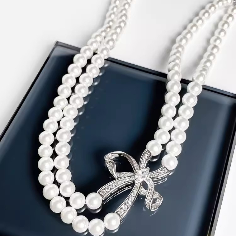 Conjunto de collar y pendiente - Freshwater Line reseña y precio