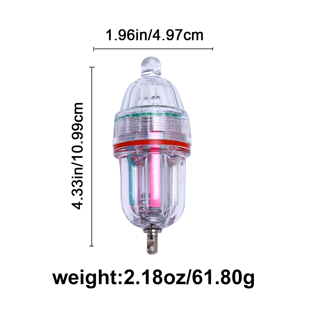 1 luz LED de colores para pesc - Fishing Line Dispenser reseña y precio