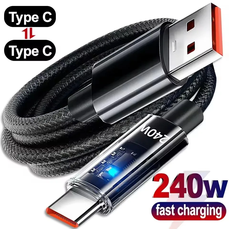 Cable de carga dual de 240 W,  - Braided Line reseña y precio