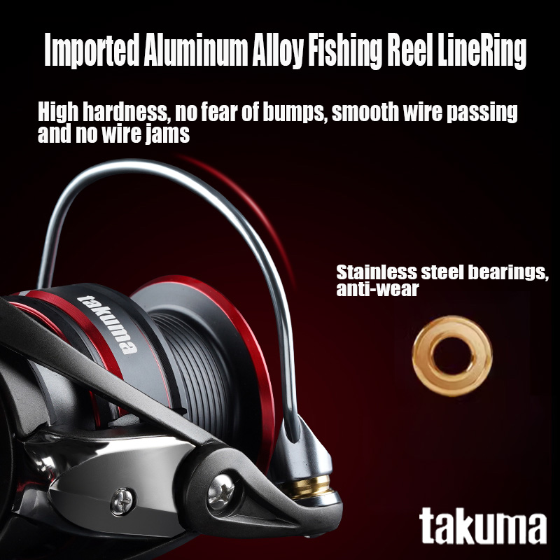 Carrete giratorio TAKUMA 2024  - Kastking Reel Zephyr reseña y precio
