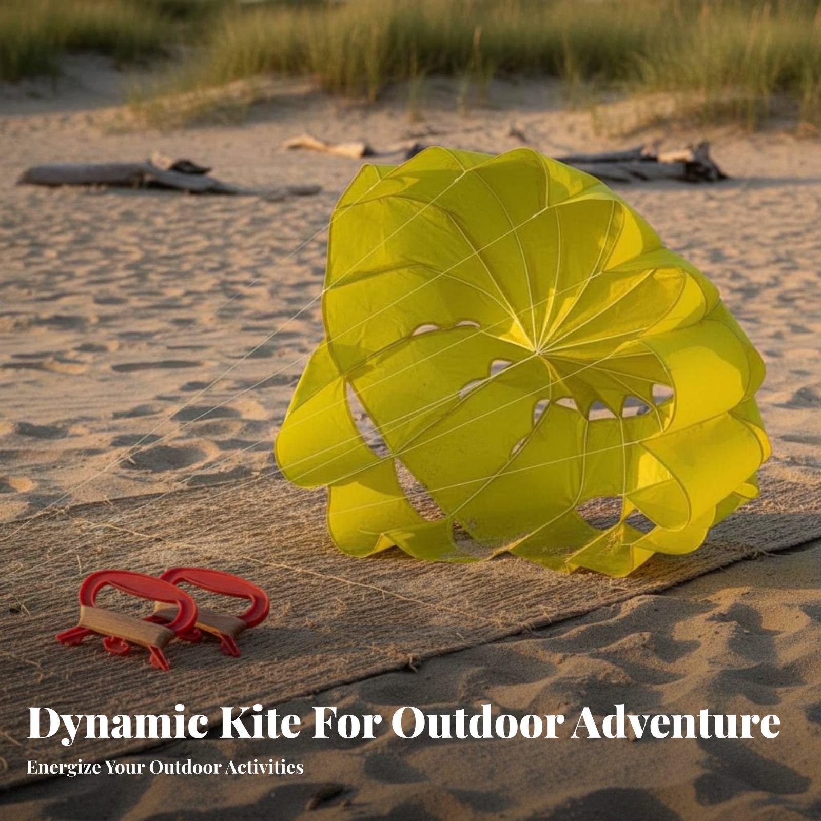 Cometa de arcoíris de parafoil - Fly Line reseña y precio