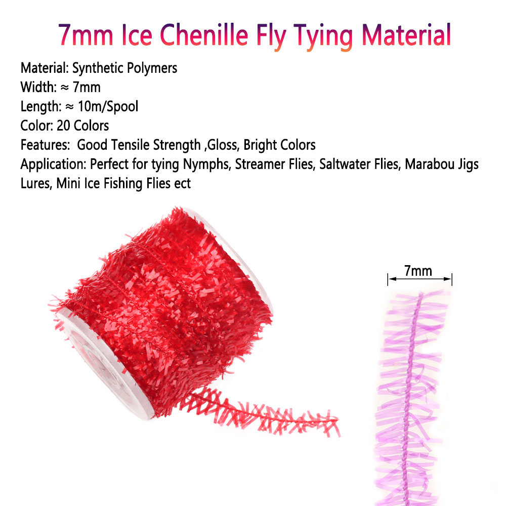 2 Bobinas de Material Chenille - Ice Fishing Line reseña y precio