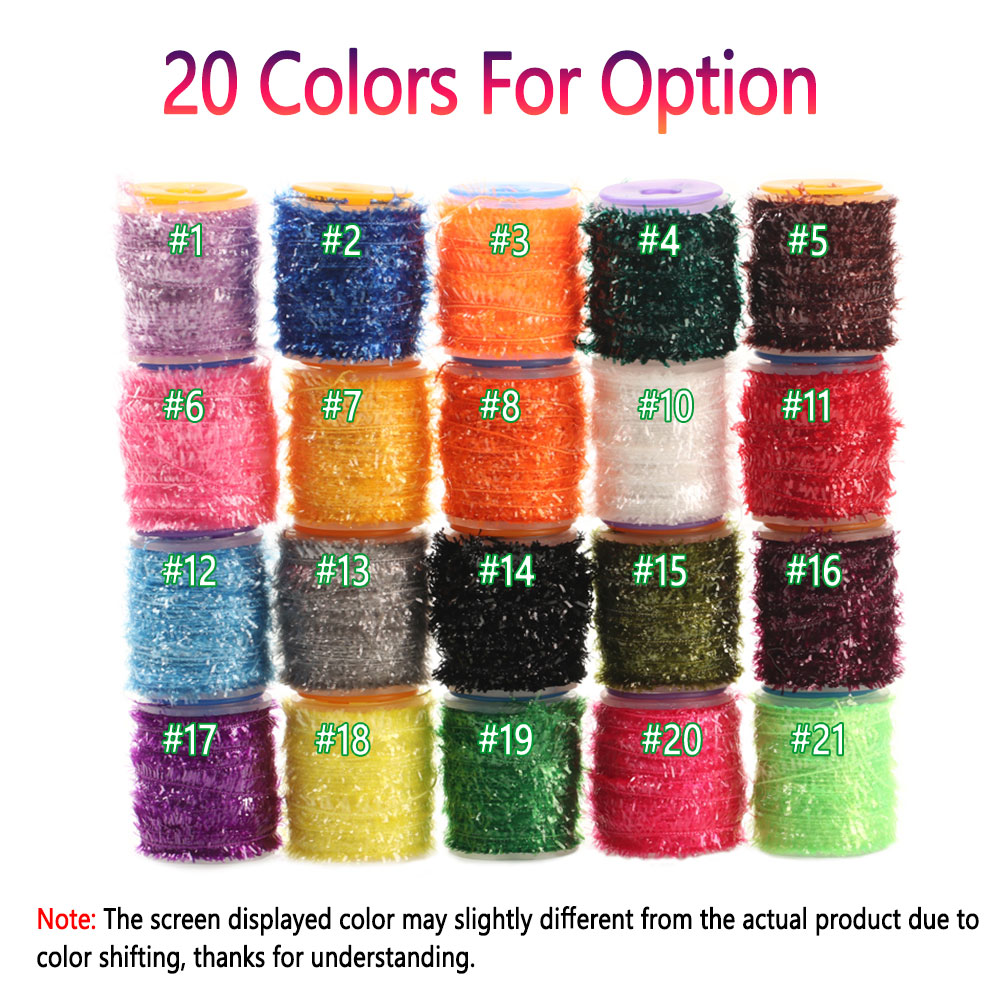 2 Bobinas de Material Chenille - Ice Fishing Line reseña y precio
