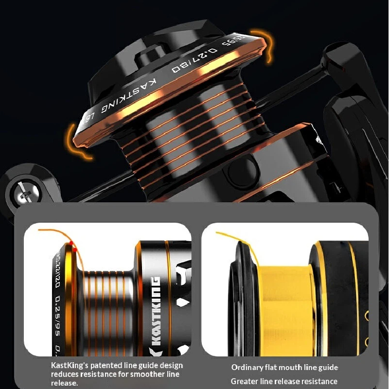 Carrete de pesca giratorio Kas - Kastking Reel Zephyr reseña y precio