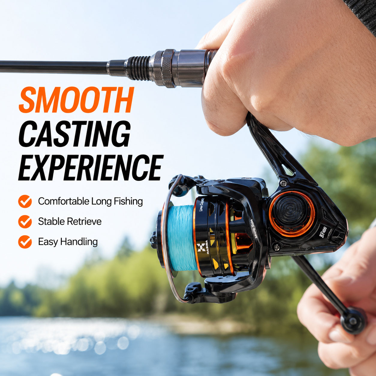 Carrete de pesca HASIDA Butter - Kastking Reel Zephyr reseña y precio