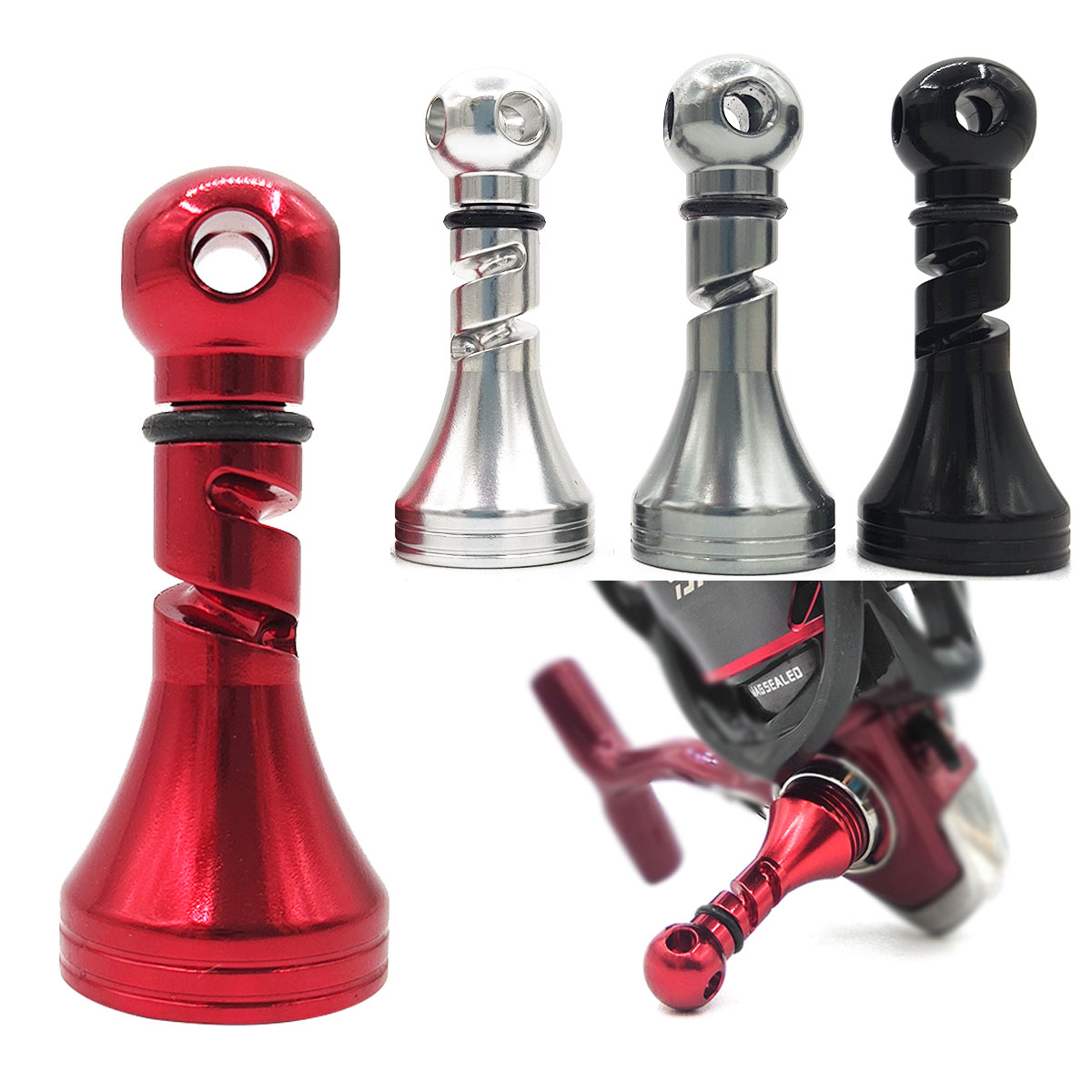 Soporte de mango de carrete de - Kastking Reel Zephyr reseña y precio